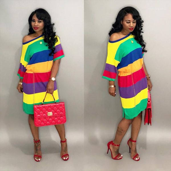 summer mini striped printed ladies dresses casual patchwork color femme clothes off shoulder women dresses, Black;gray
summer mini striped printed ladies dresses casual patchwork color femme clothes off shoulder women dresses, Black;gray