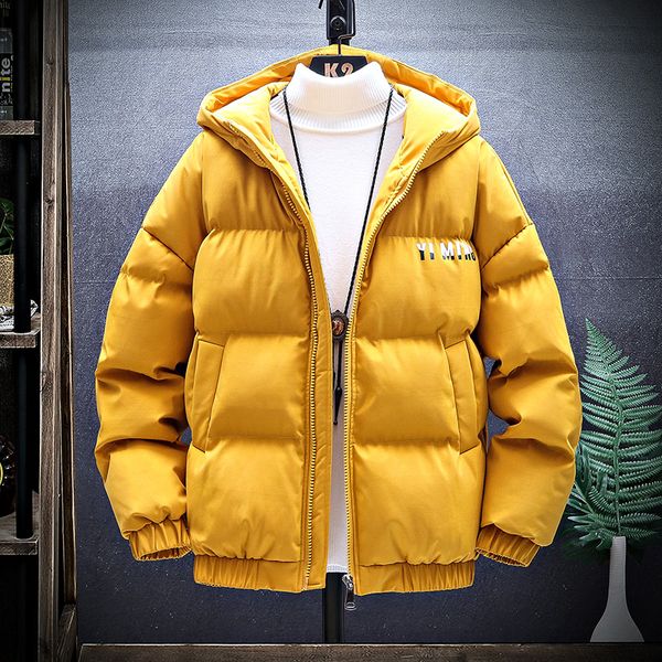 cotton-padded jacket men's winter 2020 new casual parka thickened large size cotton-padded coat warm loose jacket short, Black
cotton-padded jacket men's winter 2020 new casual parka thickened large size cotton-padded coat warm loose jacket short, Black