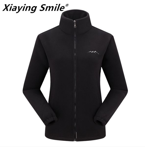 xiaying smile 2020 spring warm women fleece coat plus size 6xl casual warm cloth zipper outerwear for lady outdoor fashion, Blue;black
xiaying smile 2020 spring warm women fleece coat plus size 6xl casual warm cloth zipper outerwear for lady outdoor fashion, Blue;black