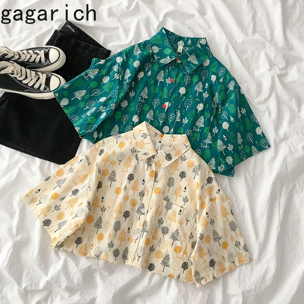 gagarich retro fashion shirt 2020 new summer women korean temperament lapel short sleeve design jumper fashion blouse, White
gagarich retro fashion shirt 2020 new summer women korean temperament lapel short sleeve design jumper fashion blouse, White