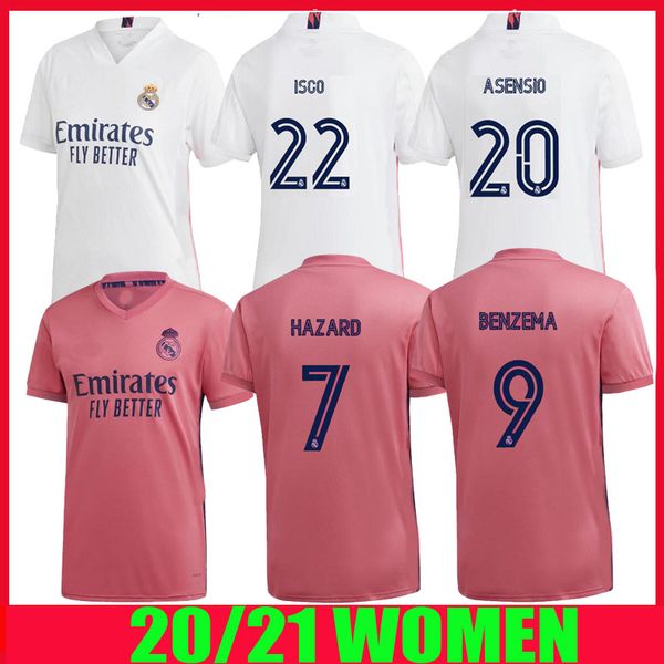 20 21 real madrid women jerseys soccer home 2020 2021 hazard asensio vinicus jr sergio ramos benzema away football shirt mujer camisetas, Black
20 21 real madrid women jerseys soccer home 2020 2021 hazard asensio vinicus jr sergio ramos benzema away football shirt mujer camisetas, Black