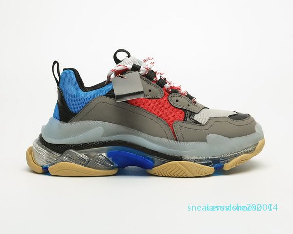 2019 paris triple s 3 luxury designers sneakers chaussures homes men women platform fitness casual cushion dad shoes with crystal sole c14, Black 
2019 paris triple s 3 luxury designers sneakers chaussures homes men women platform fitness casual cushion dad shoes with crystal sole c14, Black