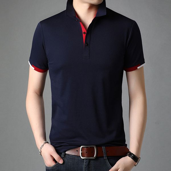 summer men polos shirt clothing solid color male business casual man's shirt short sleeve breathable short sleeve tee top, White;black
summer men polos shirt clothing solid color male business casual man's shirt short sleeve breathable short sleeve tee top, White;black
