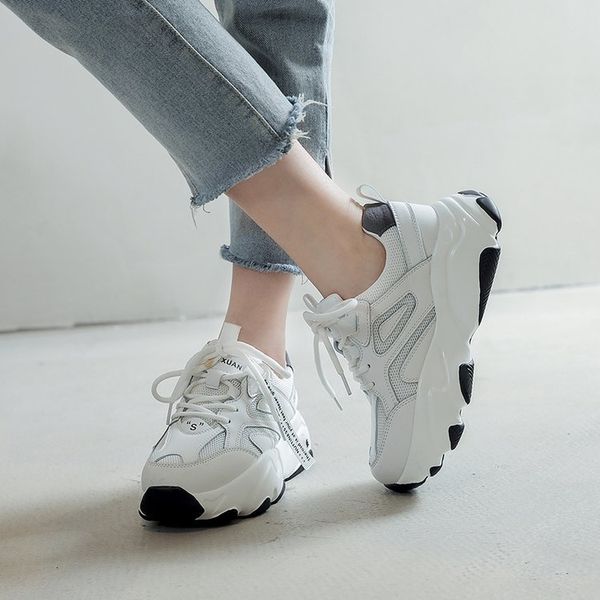 2020 spring autumn women casual shoes v fashion platform woman chunky sneakers ladies sports white tenis feminino size 34-43 cx200803, Black
2020 spring autumn women casual shoes v fashion platform woman chunky sneakers ladies sports white tenis feminino size 34-43 cx200803, Black