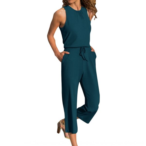 vbruz 2019 2019 women's jumpsu knitted fashionable wide leg jumpsuit women's knitted round neck sleeveless slim fit fashionable wi, Black;white
vbruz 2019 2019 women's jumpsu knitted fashionable wide leg jumpsuit women's knitted round neck sleeveless slim fit fashionable wi, Black;white