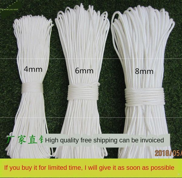 nylon safety safety escape outdoor binding mountaineering flagpole nylon rope wear-resistant tent rope clothesline
nylon safety safety escape outdoor binding mountaineering flagpole nylon rope wear-resistant tent rope clothesline