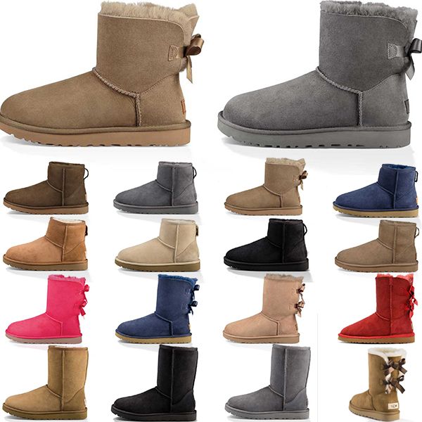women boots winter snow australia classic short bow ankle knee black red brown womens boot keep warm size 36-41
women boots winter snow australia classic short bow ankle knee black red brown womens boot keep warm size 36-41