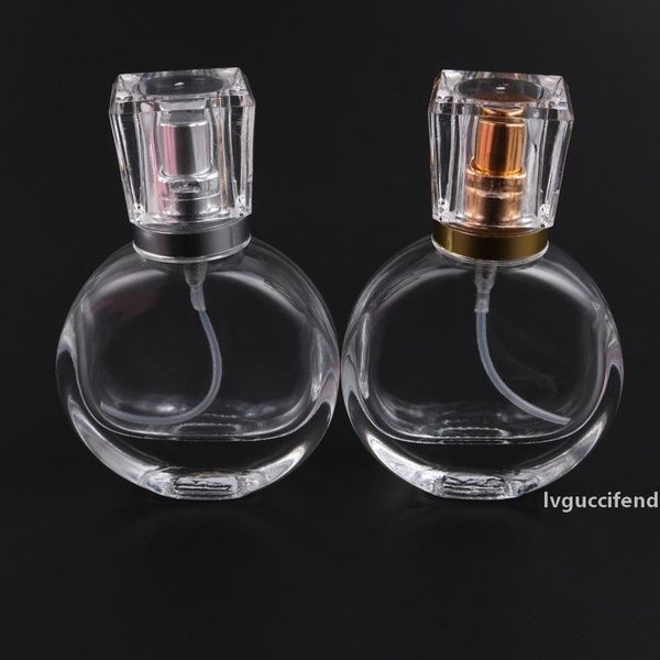 25ml clear glass essential oil perfume bottles oblate shape thick wall spray bottle with gold silver pump sprayer
25ml clear glass essential oil perfume bottles oblate shape thick wall spray bottle with gold silver pump sprayer