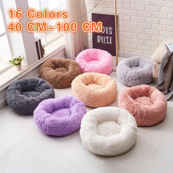 round pet bed cat dog winter warm sleeping house washable long plush dog kennel cat bed kennel nest foldable puppy cushion mat
round pet bed cat dog winter warm sleeping house washable long plush dog kennel cat bed kennel nest foldable puppy cushion mat