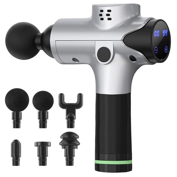 electric muscle massager fascia gun muscle relaxation fitness equipment tissue massage gun shaping massager 6 heads with bag
electric muscle massager fascia gun muscle relaxation fitness equipment tissue massage gun shaping massager 6 heads with bag
