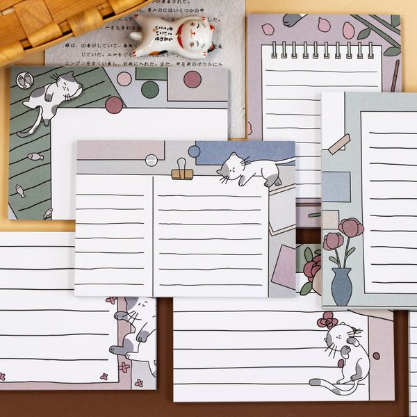 meow cat language series horizontal line loose leaf memo pad notes to do list weekly planner school office supply
meow cat language series horizontal line loose leaf memo pad notes to do list weekly planner school office supply