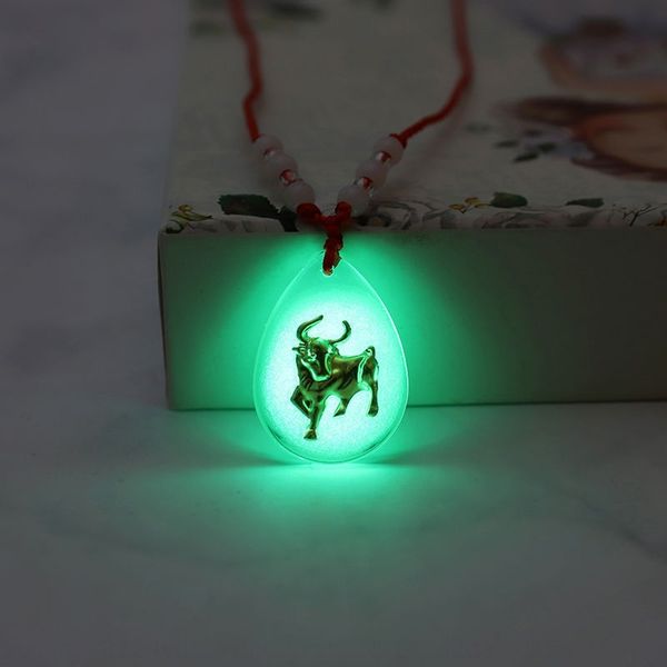 h6gj8 luminous and wo necklace 12 zodiac children's students red pendant crystal luminous crystal rope pendant fashion men's and w, Silver
h6gj8 luminous and wo necklace 12 zodiac children's students red pendant crystal luminous crystal rope pendant fashion men's and w, Silver