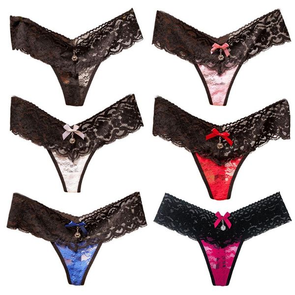 women lingerie sheer contrast color floral lace g-string rhinestone drop thongs 83xf, Black;pink
women lingerie sheer contrast color floral lace g-string rhinestone drop thongs 83xf, Black;pink