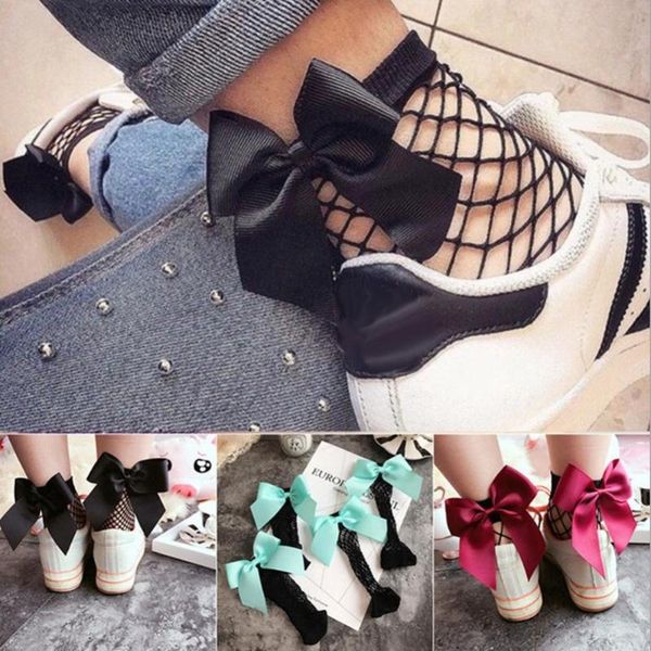 1 pair breathable fashion women ruffle large fishnet ankle high socks bowknot tie mesh lace fish net beautiful soft short socks, Black;white
1 pair breathable fashion women ruffle large fishnet ankle high socks bowknot tie mesh lace fish net beautiful soft short socks, Black;white