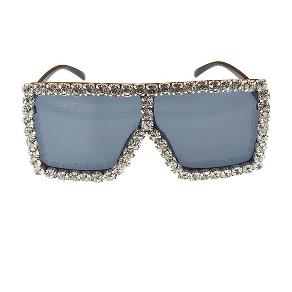 oversized square sunglasses women trendy fashion ladies retro crystal sun glasses tinted color lens, White;black
oversized square sunglasses women trendy fashion ladies retro crystal sun glasses tinted color lens, White;black