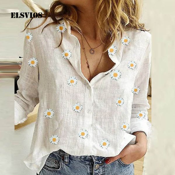 5xl daisy цветочных печатей v-образный вырез осень блузы женщина рубашки 2020 повседневный кнопка с длинным рукавом весна streetwear tops fe, White
5xl daisy цветочных печатей v-образный вырез осень блузы женщина рубашки 2020 повседневный кнопка с длинным рукавом весна streetwear tops fe, White