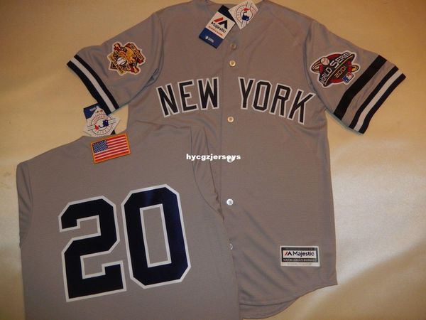 baseball ny 20# jorge posada 2001 shirt jersey gray new mens stitched jerseys big and tall size xs-6xl for sale
baseball ny 20# jorge posada 2001 shirt jersey gray new mens stitched jerseys big and tall size xs-6xl for sale