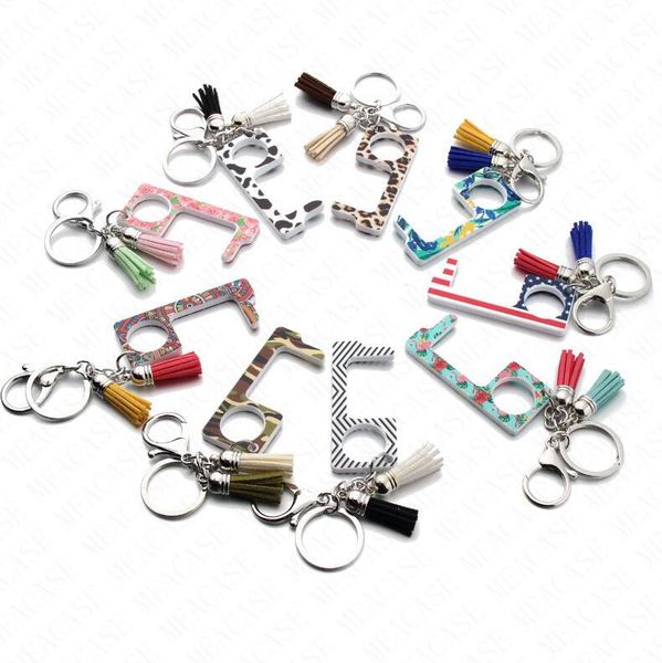 keychain acrylic men women tassel keychain public non-contact elevator button protective tool key chain ring holder edc door opener e73101, Red;brown
keychain acrylic men women tassel keychain public non-contact elevator button protective tool key chain ring holder edc door opener e73101, Red;brown