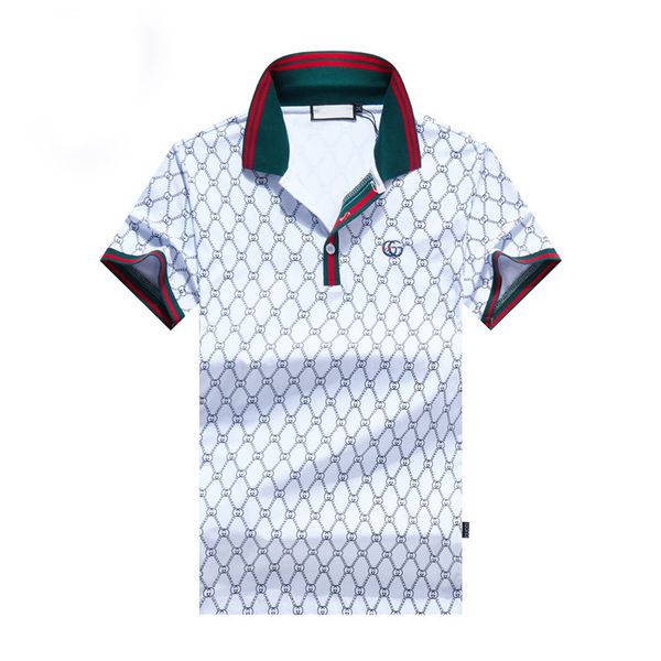 2020 luxury mens designer polo t shirts summer short sleeved turn down collar short sleeved polo shirts, Gray
2020 luxury mens designer polo t shirts summer short sleeved turn down collar short sleeved polo shirts, Gray