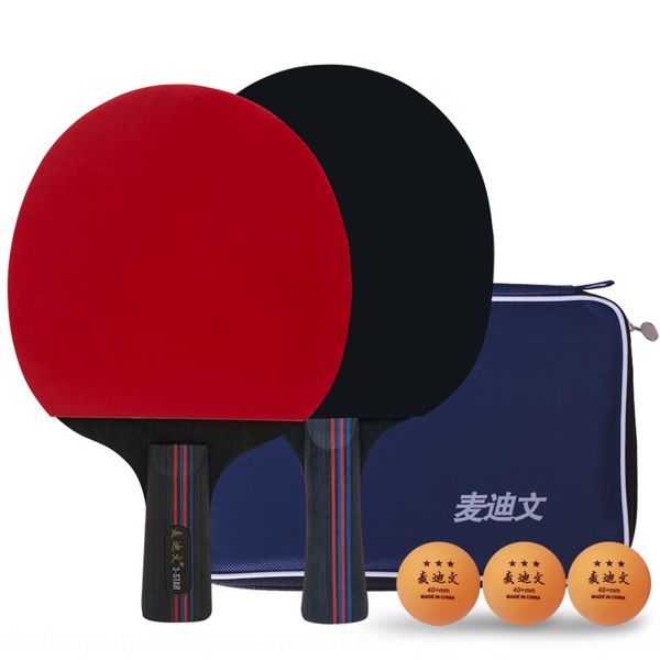 mai diwen three-star racket 2-pack double pair professional training table tennis pair racket abs table tennis
mai diwen three-star racket 2-pack double pair professional training table tennis pair racket abs table tennis