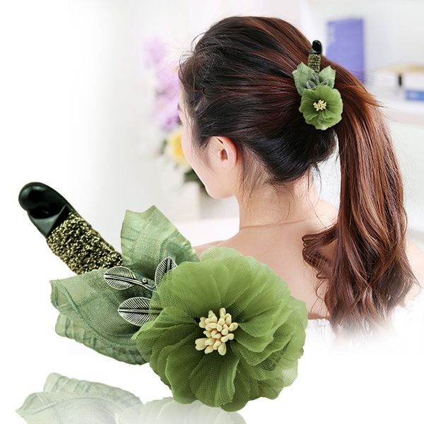 korean fashion yarn flower horse hairclip simple hairpin for women cloth art plate card wedding bridal hair jewelry accessories, Golden;silver
korean fashion yarn flower horse hairclip simple hairpin for women cloth art plate card wedding bridal hair jewelry accessories, Golden;silver