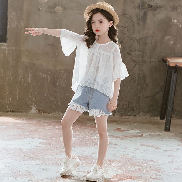 fwgtm girls shorts 2020 new style children's foreign style medium large children wear pants fashionable little girls summer and jeans s, Blue
fwgtm girls shorts 2020 new style children's foreign style medium large children wear pants fashionable little girls summer and jeans s, Blue