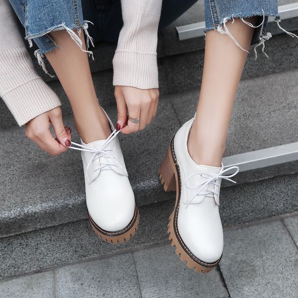 british style shoes on heels casual female sneakers round toe shose women preppy new dress basic rome rubber solid leisure pu, Black
british style shoes on heels casual female sneakers round toe shose women preppy new dress basic rome rubber solid leisure pu, Black