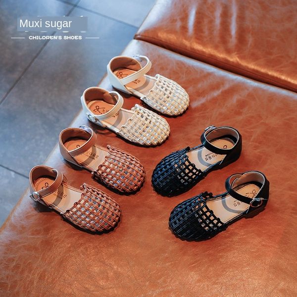 2020 girls' woven soft bottom korean style all-match magic and comfortable magic sticker sandals girls' sandals, Black;red
2020 girls' woven soft bottom korean style all-match magic and comfortable magic sticker sandals girls' sandals, Black;red