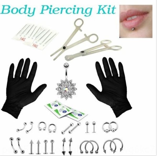 9a2hb 14g 16g multiple combination perforation tool set nose ear nail stainless steel belly button earring earring tool earrings li, Silver
9a2hb 14g 16g multiple combination perforation tool set nose ear nail stainless steel belly button earring earring tool earrings li, Silver