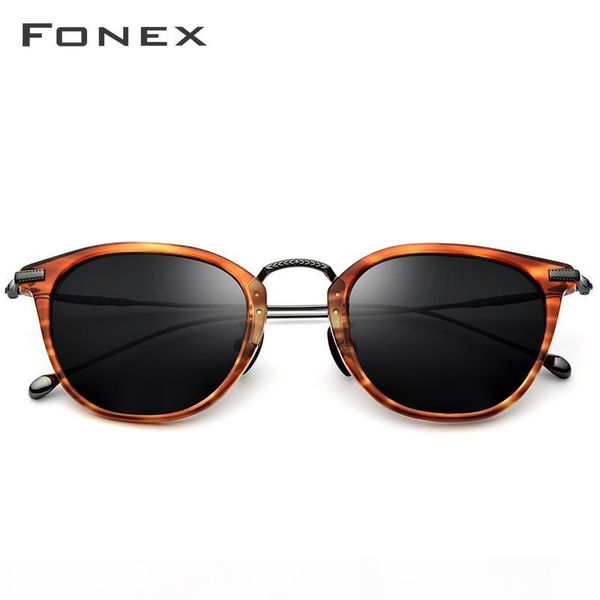 fonex pure b titanium acetate polarized sunglasses men new fashion brand designer vintage square sun glasses for women 839 t200612, White;black
fonex pure b titanium acetate polarized sunglasses men new fashion brand designer vintage square sun glasses for women 839 t200612, White;black
