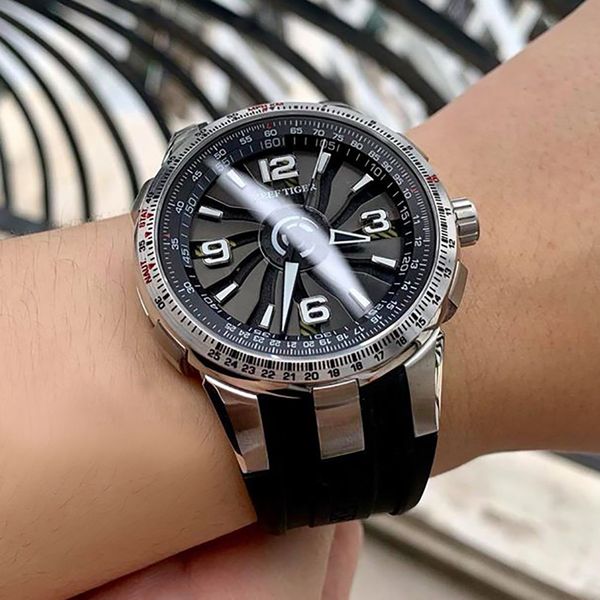 new reef tiger/rt military watches for men steel automatic watches rubber strap whirling dial sport watch rga3059
new reef tiger/rt military watches for men steel automatic watches rubber strap whirling dial sport watch rga3059