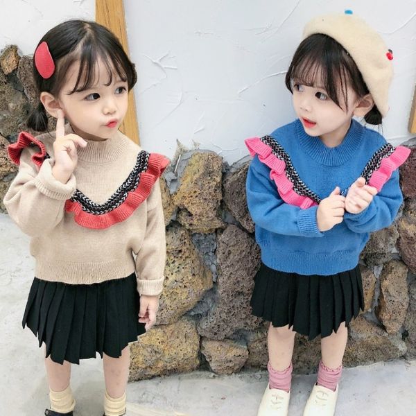 одежда детская 2020 новый корейский стиль все-матч кружева для девочек кружева свитер детская одежда свитер, Blue
одежда детская 2020 новый корейский стиль все-матч кружева для девочек кружева свитер детская одежда свитер, Blue