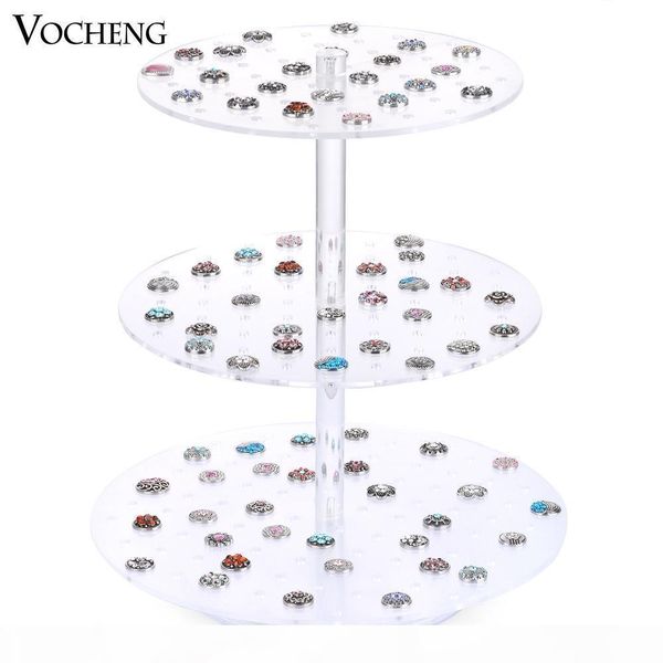 g vocheng transparent three layers detachable round acrylic displays stand for snap charms nn -476, Black;white
g vocheng transparent three layers detachable round acrylic displays stand for snap charms nn -476, Black;white