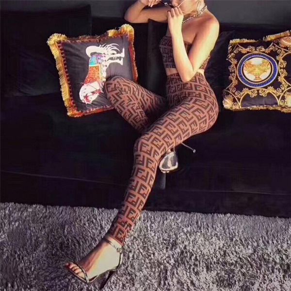 2020 new women's double letter print tube camisole tank crop and bodycon tunic leggings long pants twinset s l xl, White
2020 new women's double letter print tube camisole tank crop and bodycon tunic leggings long pants twinset s l xl, White