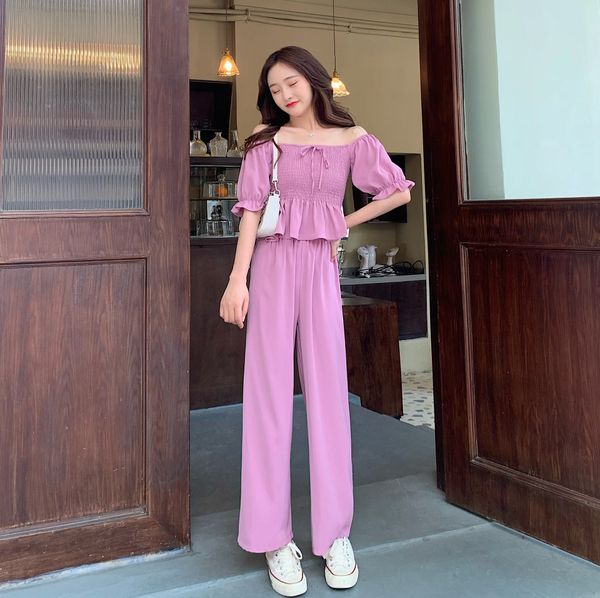 020 020 woman new women new two-wear shoulder super fairy solid color suit slimming temperament all-match loose wide leg women, Gray
020 020 woman new women new two-wear shoulder super fairy solid color suit slimming temperament all-match loose wide leg women, Gray
