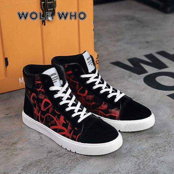 wolf who men canvas shoes 2020 fashion high men's casual shoes breathable canvas man lace up brand male sneakers black a-004
wolf who men canvas shoes 2020 fashion high men's casual shoes breathable canvas man lace up brand male sneakers black a-004