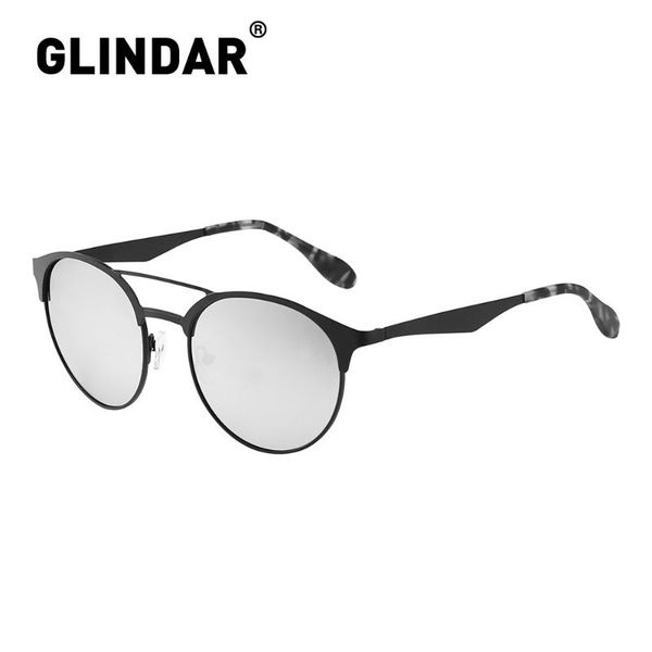 double bridge round sunglasses for men women classic polarized sun glasses vintage shade, White;black
double bridge round sunglasses for men women classic polarized sun glasses vintage shade, White;black
