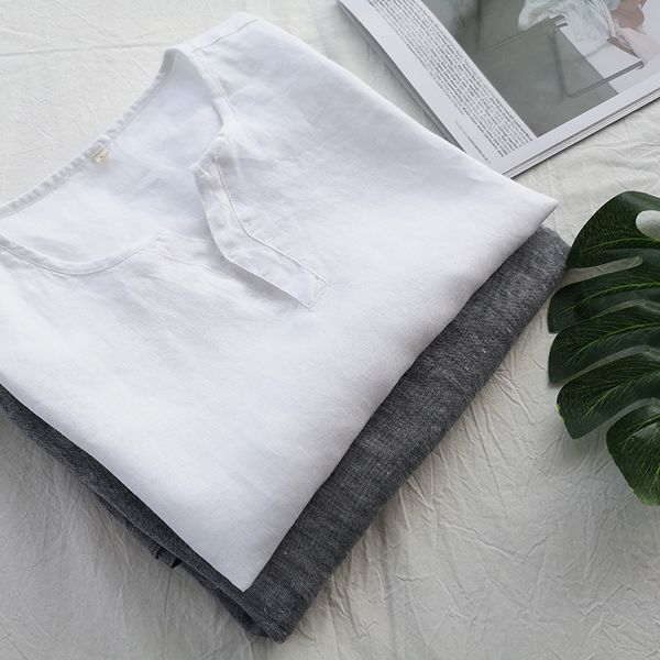 summer men's loose large size pure pullover cotton pullover t-shirt cotton linen plain linen extra large t-shirt, Black;brown
summer men's loose large size pure pullover cotton pullover t-shirt cotton linen plain linen extra large t-shirt, Black;brown