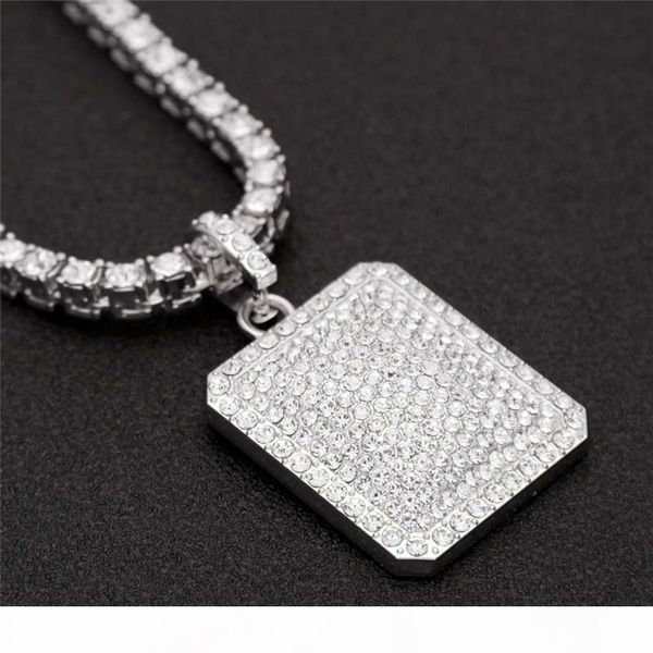 men hip hop dog tag military pendant necklaces for men full diamond rhinestone gold plated hip hop jewelry, Silver
men hip hop dog tag military pendant necklaces for men full diamond rhinestone gold plated hip hop jewelry, Silver