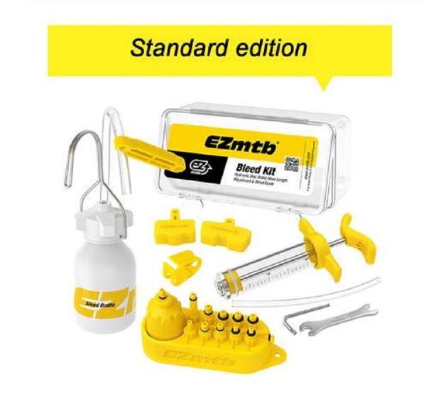 bicycle hydraulic disc brake oil bleed kit tools for mountain bike series road bike brake repair tool