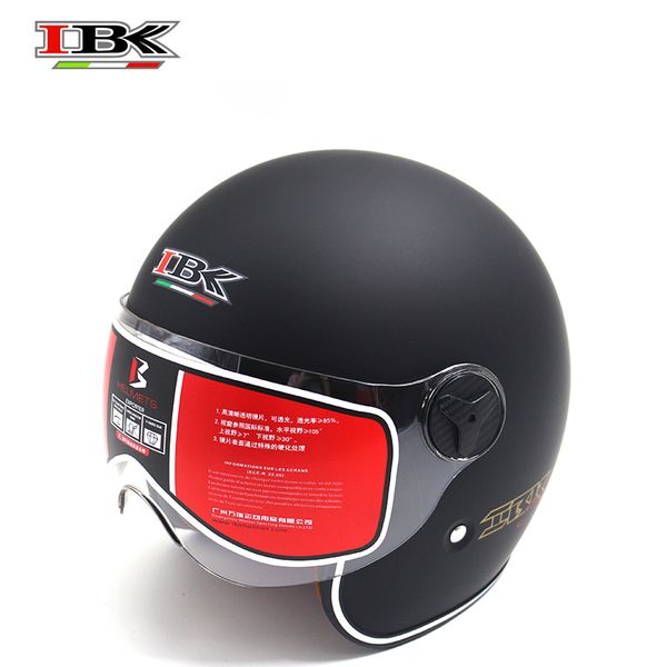 ibk motorbike helmets vintage 3/4 open face scooter casque men/women anti-uv four season black matte helmet ibk-709
ibk motorbike helmets vintage 3/4 open face scooter casque men/women anti-uv four season black matte helmet ibk-709