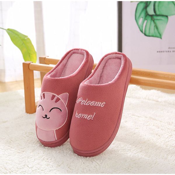 women slippers winter couple shoes home cute cat plush female comfort animal cartoon ladies slip on slipper woman plus size, Black
women slippers winter couple shoes home cute cat plush female comfort animal cartoon ladies slip on slipper woman plus size, Black