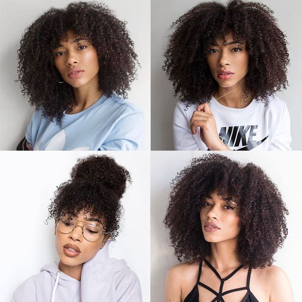 afro kinky curly wig u part wig human hair wigs brazilian remy 180 250 density glueless human hair wig for black women, Black;brown
afro kinky curly wig u part wig human hair wigs brazilian remy 180 250 density glueless human hair wig for black women, Black;brown