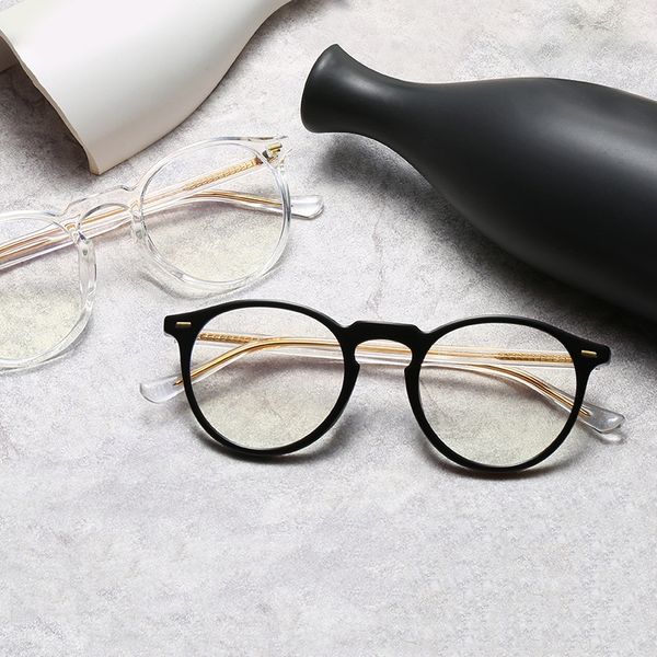 new tr90 anti-blue-ray fashion oval frame glasses frame korean fashion plain glasses for men and women, Silver
new tr90 anti-blue-ray fashion oval frame glasses frame korean fashion plain glasses for men and women, Silver