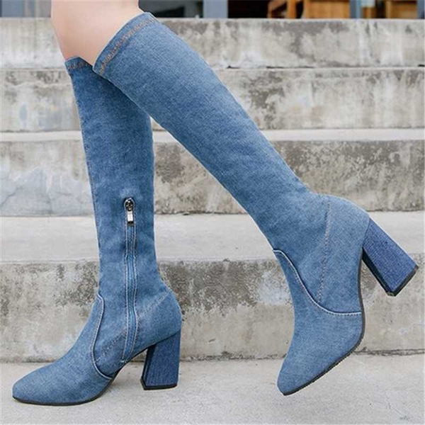 2020 новый стиль женщины kneeboots новый стиль мода дикие джинсы комфортные ткани женская обувь женские повседневные непромокаемые сапоги, Black
2020 новый стиль женщины kneeboots новый стиль мода дикие джинсы комфортные ткани женская обувь женские повседневные непромокаемые сапоги, Black