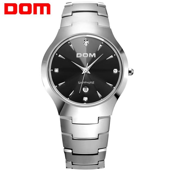dom men watch luxury brand tungsten steel wrist watch 30m waterproof business sapphire mirror quartz watches w-698 cx200804, Slivery;brown 
dom men watch luxury brand tungsten steel wrist watch 30m waterproof business sapphire mirror quartz watches w-698 cx200804, Slivery;brown