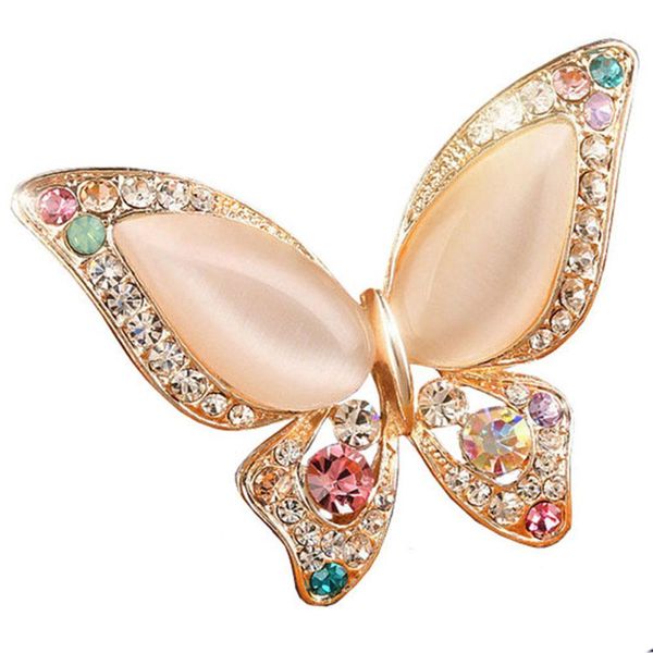 opal butterfly brooch for women rhinestone broches fashion bijouterie wedding jewelry 3 colors available lead br0063, Gray
opal butterfly brooch for women rhinestone broches fashion bijouterie wedding jewelry 3 colors available lead br0063, Gray
