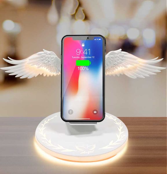Wireless Charger 10W Fashion New Wireless Phone Holder Charger Compatible IPhone/Galaxy Huawei Wireless Fast Charging 2 Colors
Wireless Charger 10W Fashion New Wireless Phone Holder Charger Compatible IPhone/Galaxy Huawei Wireless Fast Charging 2 Colors