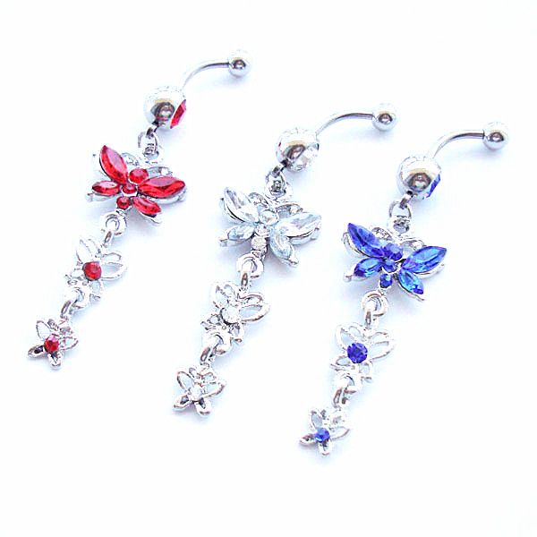 d0020 ( 4 colors ) nice bowknot style navel button ring clear ,red , dk.blue , pink color piercing body jewlery 1.6*11*5/8 belly ring, Silver
d0020 ( 4 colors ) nice bowknot style navel button ring clear ,red , dk.blue , pink color piercing body jewlery 1.6*11*5/8 belly ring, Silver