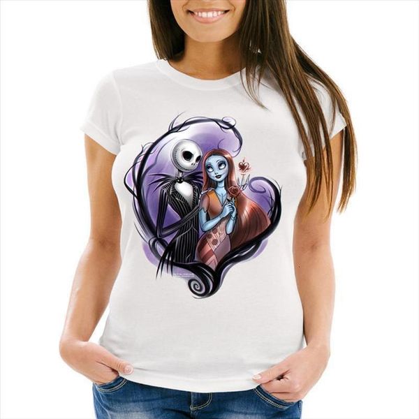 polyester nightmare before christmas jack and sally t shirt women t shirts humor girl heart tattoo t shirt casual hipster cool, White
polyester nightmare before christmas jack and sally t shirt women t shirts humor girl heart tattoo t shirt casual hipster cool, White